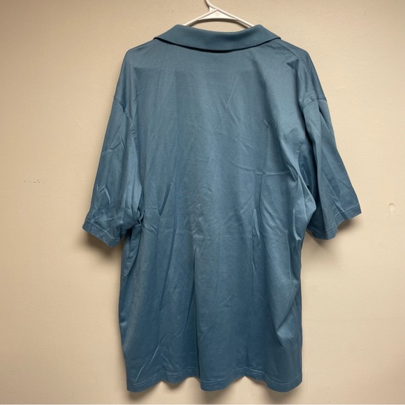 Amen Corner Mens Short Sleeve Blue Golf Polo Size XL - Picture 4 of 5